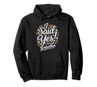 Baptism Godmother One Who Said Yes Without Hesitation Funny Pullover Hoodie