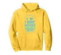 baptism I have decided baptized 2025 new christian believer Pullover Hoodie