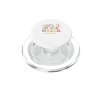Baptism Left it in the water Jesus Baptized women Men Boy PopSockets PopGrip for MagSafe