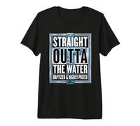 Baptism Tshirt Kids Adult Christian Jesus Religion Baptized Premium T-Shirt