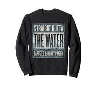Baptism Tshirt Kids Adult Christian Jesus Religion Baptized Sweatshirt
