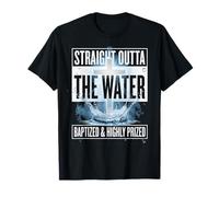 Baptism Tshirt Kids Adult Christian Jesus Religion Baptized T-Shirt