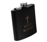 Baptismal Bottle Catholic Camping Flask Brandy Flask Whiskey Alcohols Holy Liquors Whisky Hip Leakproof Water Dispenser Stainless Steel Travel