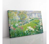 Baptistes Garden By Theodore Earl Butler Classic Painting Canvas Wall Art Print Ready to Hang, Framed Picture for Living Room Bedroom Home Office Décor, 76x50 cm (30x20 Inch)