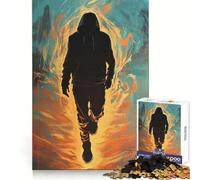 Baptized by Fire 1000 Adult Pieces Jigsaw Puzzle Memory Training Calm Distraction Precise Edges Festive Gift (50x75cm)
