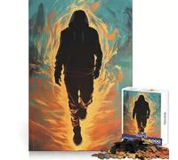 Baptized by Fire 1000 Pieces Jigsaw Puzzles for Adults Reasoning Practice Mindful Escape Premium Edges Holiday Treat (38x26cm)