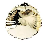 Baptized in Christ 5 Brass Baptismal Shell with Etched Latin Cross and Spout by Trinity