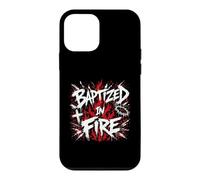 Baptized In Fire Christian Faith Revival Case for iPhone 12 mini