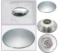 BAQI 66mm Easy Pop Up Bathroom Sink Waste with Push Button