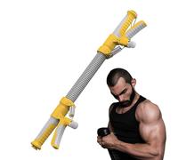 Bar - 52 cm Harmonic Steel, ABS | Chest Tool | Adjustable Resistance Hand Gripper | Forearm Training Kit in Women Men Upper Bust