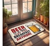 Bar Accessories Man Cave Beer: Not Just For Breakfast Anymore Doormat Room Stuff Fall Decor Outdoor(65X90CM)