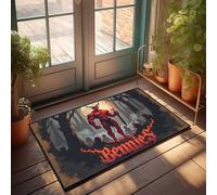 Bar Accessories Man Cave Dark Forest Gathering: The Bennies' Enigmatic Ritual Doormat Room Stuff Fall Decor Outdoor(40X60CM)