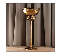 Bar Accessories Stainless Steel Ice Bucket with Stand Indoor and Outdoor Cooler Cellar Beverage for Kitchen Bar for Parties(Gold)
