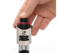 Bar Amigos Champagne Pressure Stopper Red Saver Pump Sealer Preserver with Patented Technology Keep Your Bottle of Sparkling Wine Fresh for 7 Days (Red)