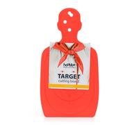 Bar Amigos Red Plastic Target Pratice Non Stick Non Slip Chopping Board Kitchen Cutting Heat Resistant Trivet