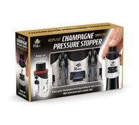 Bar Amigos Triple Pack Wine Champagne Savers Pressure Stopper With Date Dial Bottle Sealers