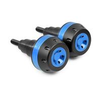 Bar Anti-Fall Slider Motorcycle Cnc Falling Protection For Fz6 For Fz6s For S2 For Fazer Frame Slider Fairing Guard Crash Pad Protector(Blue)