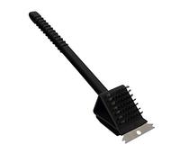 BAR B KING 3 in 1 BBQ Cleaning Tool with Integral Steel Scraper