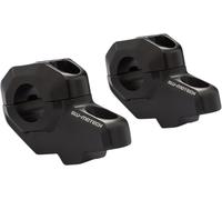 SW-Motech Bar back for Ø 22 mm handlebar - H=30 mm. Back 21 mm. Black., black