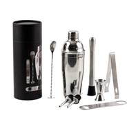 Bar Bartender Tool Kit Measures Stainless Steel Mixer Set Shaker Cup Cocktail Wine 8-Piece Bar Tools Cocktail Muddler