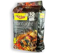 Bar-Be-Quick Instant Light Lumpwood Charcoal, 13.5kg (10 Pack)