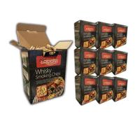 Bar-Be-Quick Whisky Smoking Wood Chips 4Kg Bbq Barbecue Smoker Wood Charcoal Pellet Grils - 10 X Boxes