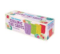 Bar Bespoke Ceramic Tiki Shots 4 Pack