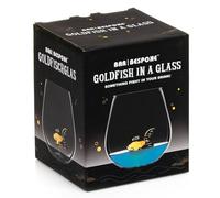 Bar Bespoke Goldfish in a Glass - Art in a Glass