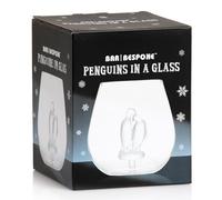 Bar Bespoke Penguins in a Drinking Glass