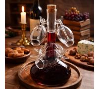 Vinology Port Decanter and Sipper Set 5 PCE