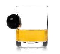 Bar Bespoke Sports Fan Pool Ball Tumbler with Embedded Pool Ball