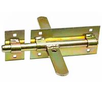 Bar bolt, door bolt, gate bolt, 150/16 on both sides, galvanized.