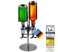 Bar Butler for Spirits Bottle Holder for Drinks 2cl Doser Drink Dispenser Bar Bottle Holder Portioning Drinks Drink Portioner (4-Bottle Holder)