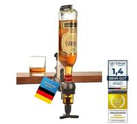 Bar Butler for Spirits Bottle Holder for Drinks 4 ispenser Drink Dispenser Bar Bottle Holder Portioning Drinks Drinks Dispenser (Single Bottle Holder)