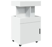Bar Cart Kitchen Trolley Rolling Cart Serving Cart Engineered Wood vidaXL