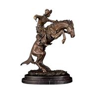 Bar chair Statue Sculpture Statues for Home Decor Statue Ornaments Sculptures Home Decoration Accessories Bronze Statue Sculpture Riding Horse Sculpture Home Decor Bronze Sculpture Statue Bar stool