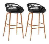 2/4x Bar Chairs Pub Bistro Chairs Counter High Bar Stools Multi Colours vidaXL