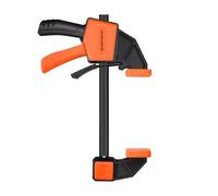 Bar Clamp For Woodworking - Quick Release Joint System, 12 Inch Carbon Steel Rail, Manual Spreader Clamping Device With Adjustment | Carpenter Tool For Professionals Craft Enthusiasts