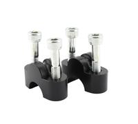 Bar Clamps Bar Riser Motorcycle Raise Handlebar Heightening Code Riser Mount Clamp Adapter For CB1100RS For CB1100EX(Black)