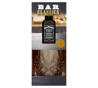 Bar Classics Jack Daniel’s Gift Set - Jack Daniel’s Tennessee Whiskey 50ml (40% ABV) with Tumbler Glass - Ready Gift Box by Blue Tree Gifts
