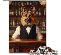 Bar Collie Adult Jigsaw Puzzles 1000 Pieces, Staycation Kill Time Every Piece Is Unique - Challenging Family Fun Game (size 50x75cm)
