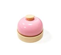 Bar Counter Ringing,Guests Restaurant Order Bell,Dining Reception Bell,Reception Desk Bell for Service,Mini Service Bell(pink)