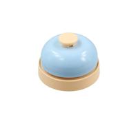 Bar Counter Ringing,Guests Restaurant Order Bell,Hand Press Dining Reception Bell,Mini Cute Service Bell(blue)