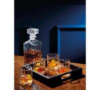 Bar Craft Cut Glass Decanter Set
