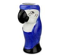 bar@drinkstuff Ceramic Parrot Mug Blue 19.4oz / 550ml - Ceramic Hawaiian Cocktail Mug