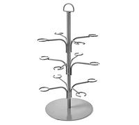 bar@drinkstuff Cocktail Tree Silver - Cocktail Glass Display for 12 Glasses, Gin Tree, Ideal for serving Cocktails or Champagne