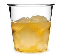 bar@drinkstuff Disposable Plastic Tumblers 10.6oz / 300ml - Set of 1000 - Plastic Whiskey Rocks Glasses