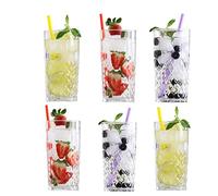 bar@drinkstuff Essence Vintage Hiball Glass 12 oz/ 356ml - Case of 24 - Glassware, Vintage Glass