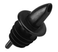 bar@drinkstuff Free Flow Pourers Black, Pack of 12