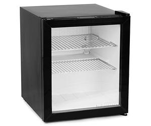 bar@drinkstuff Frostbite Mini Fridge Black - 46ltr Compact Refrigerator Holds 45 x 330ml Cans | F Energy Rating